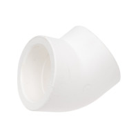 Угольник PRO AQUA PP-R 45 градусов белый 63 мм PA13518Pb