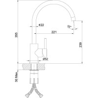 Смеситель для кухни Lemark Expert LM5078S