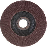 Круг лепестковый торцевой по металлу 125x22 мм, P60 SANTOOL 060203-125-060