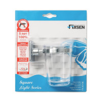 Подстаканник одинарный FIXSEN SQUARE 93106