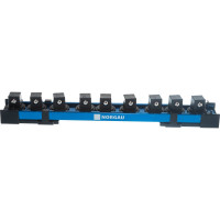 Магнитная рейка для 9-ти торцевых головок с приводным квадратом 1/2" NORGAU 063990012