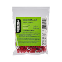 Наконечник GENERICA нви 1,25-5 вилка 0,5-1,5мм (100шт/упак) UNL10-D15-4-5-G