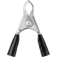 Зажим крокодил TDM ELECTRIC ЗК 10А 50мм черный 10шт SQ0541-0010