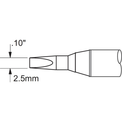 Наконечник для PS900 METCAL SFV-CH25AR