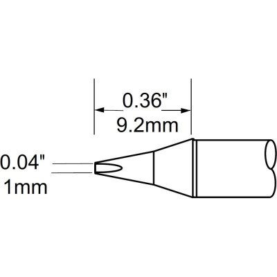 Картридж-наконечник для MFR-H1 METCAL SCP-CH10