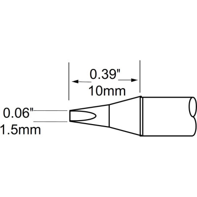 Картридж-наконечник для MFR-H1 METCAL SFP-CH15