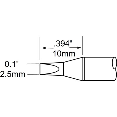 Картридж-наконечник для MFR-H1 METCAL SCP-CH25