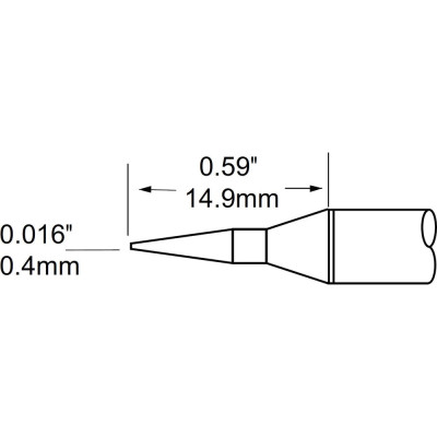 Картридж-наконечник для MFR-H1 METCAL STP-CNL04