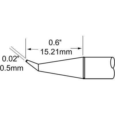 Картридж-наконечник для MFR-H1 METCAL SFP-DRH05