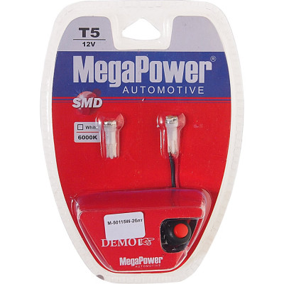 Автолампа Megapower M-50115W-2блт