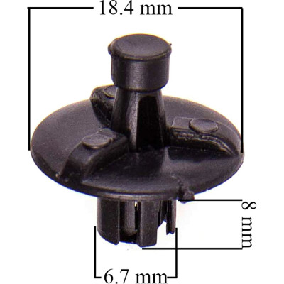 Распорная клипса SKYWAY S05601035