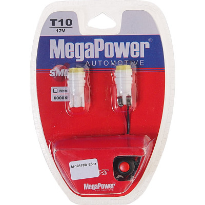 Автолампа Megapower M-10115W-2блт