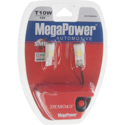 Автолампа Megapower M-10122W-2блт