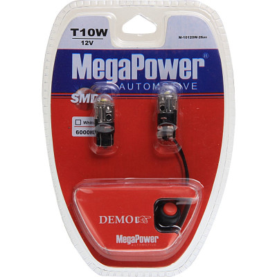 Автолампа Megapower M-10120W-2блт