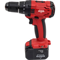 Аккумуляторная дрель ELITECH ДА 12Л2 12В,2x4.0Ач,Li-ion 191612