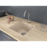 Смеситель для кухни Paulmark HOLSTEIN, брашированная сталь,  Ho212063-BS