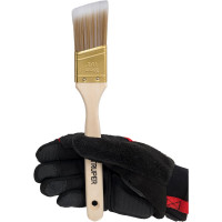 Малярная кисть с деревянной ручкой, щетина из полиэстра Truper BRT-1-1/2AS 13338