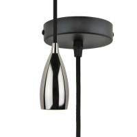 Декоративный патрон Uniel серия Techno DLC-T-S32/E27 TS/1M/BL PEARL BLACK UL-00005289