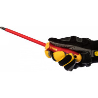 Диэлектрическая крестовая отвертка Felo Ergonic PZ 3X150 41530490