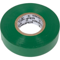 Изолента Truper акрил 18 м, ширина 19 мм, зеленая M-33V 12502