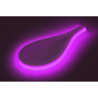 Светодиодный неон ELF NeonLine фронтальный изгиб, 12В, IP68, 14 мм, 10 м, розовый NL-14-front-P