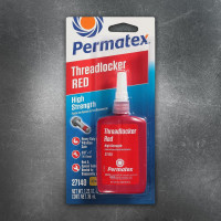 Фиксатор для резьбы больших диаметров PERMATEX сильной фиксации красный 36мл. 27740