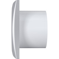 Осевой вытяжной вентилятор с обратным клапаном ERA AURA 5C gray metal D 125 87-991