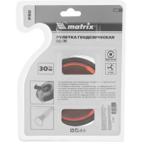 Геодезическая рулетка MATRIX 30 м х 12,5 мм 31281