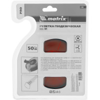 Геодезическая рулетка MATRIX 50 м х 12,5 мм 31282