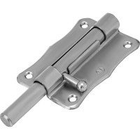 Накладная задвижка Без бренда ЗТ-2-85, цинк, 5шт 91516