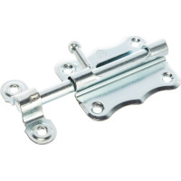 Накладная задвижка Без бренда ЗТ-2-60, цинк, 5шт 91515