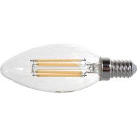 Светодиодная лампа ЭРА F-LED B35-7W-840-E14 филамент, свеча, нейтральный Б0027943