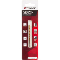 Сверло спиральное по металлу HSS TiN в блистере TDB032NTB (3.2х65х36 мм) Thorvik 52427