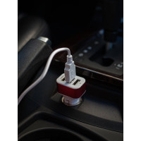 Разветвитель прикуривателя - зарядное устройство 3 USB 2.1А /12/24V/ AUTOVIRAZH AV-4029