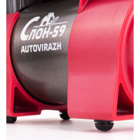 Компрессор со встроенным клапаном спуска давления 12V AUTOVIRAZH СЛОН 59 AV-010511