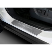 Накладки на пороги Rival для Mitsubishi Eclipse Cross 2018-н.в, нерж. сталь, 4 шт. NP.4010.3