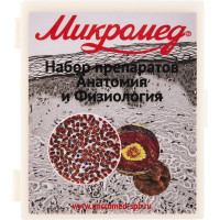 Набор препаратов "Анатомия и физиология" (14 обр.) Микромед 22751
