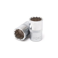 Головка короткая 12-гранная (25 мм; 1/2DR) FORCE 54925