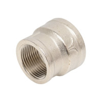 Латунная муфта PRO AQUA PA ВР резьбовая переходная 1 x 3/4 01-F25-F20x