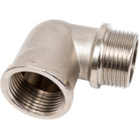 Латунный угольник PRO AQUA В/Н резьбовой 1x1 02-M25-F25x