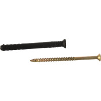 Дюбель-гвоздь STAYER полипропиленовый потайный бортик 6 x 60 мм 1500 шт 30640-06-060