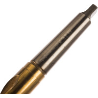 Сверло по металлу Профоснастка 27 мм КМ3 HSS M2 TIN/118 DIN 345, 1 шт., №2140 30205140