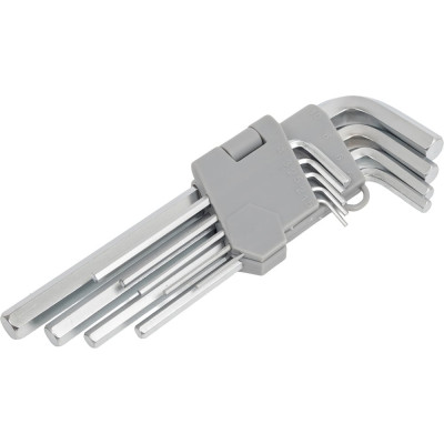 Набор ключей имбусовых удлиненных, 6 граней, 9 предметов РемоКолор 43-2-109