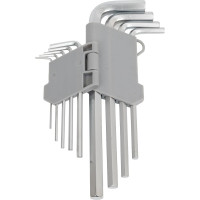 Набор ключей имбусовых удлиненных, 6 граней, 9 предметов РемоКолор 43-2-109