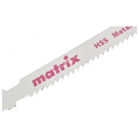Полотна для электролобзика  по металлу, 76х50 мм, 2 мм, 3 шт. MATRIX 78229
