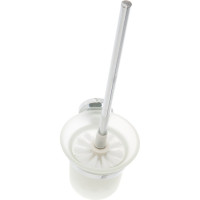 Ёршик туалетный настенный замак/стекло HOTEL глянцевый Nofer 16418.B