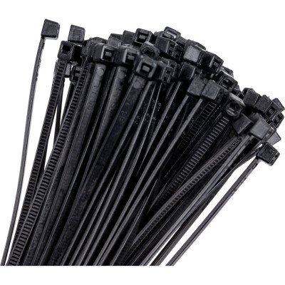 Нейлоновые хомуты РемоКолор черные 100 х 2,5 мм, 100 47-3-100
