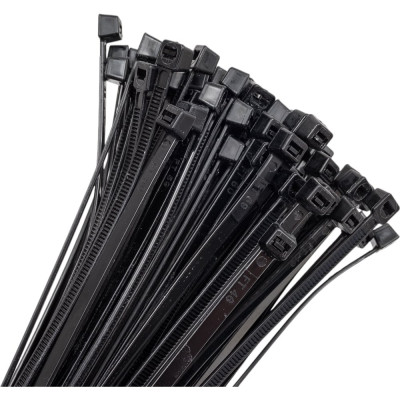Нейлоновые хомуты РемоКолор черные 400 х 4,8 мм, 100 47-3-404