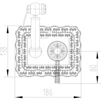 Смеситель Lemark Jasmine с гигиеническим душем, встраиваемый LM6619ORB