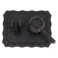 Смеситель Lemark Jasmine с гигиеническим душем, встраиваемый LM6619ORB